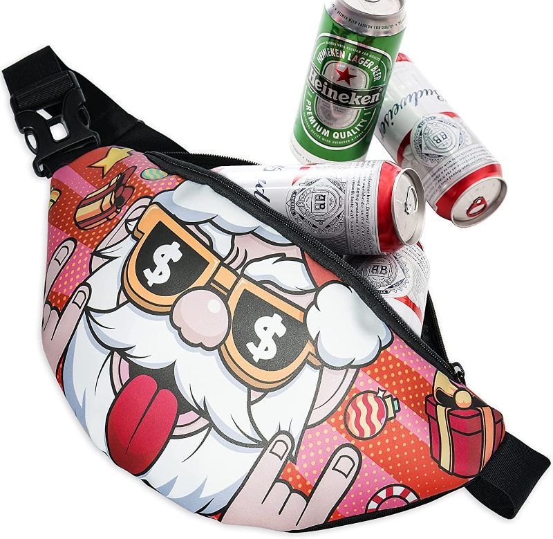 Photo 1 of Fanny Packs Gifts - Santa Printed Waist Packs,