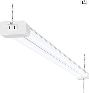 Photo 1 of 


5000K LED Shop Light Linkable, 4FT Daylight 42W LED Ceiling Lights for Garages,

