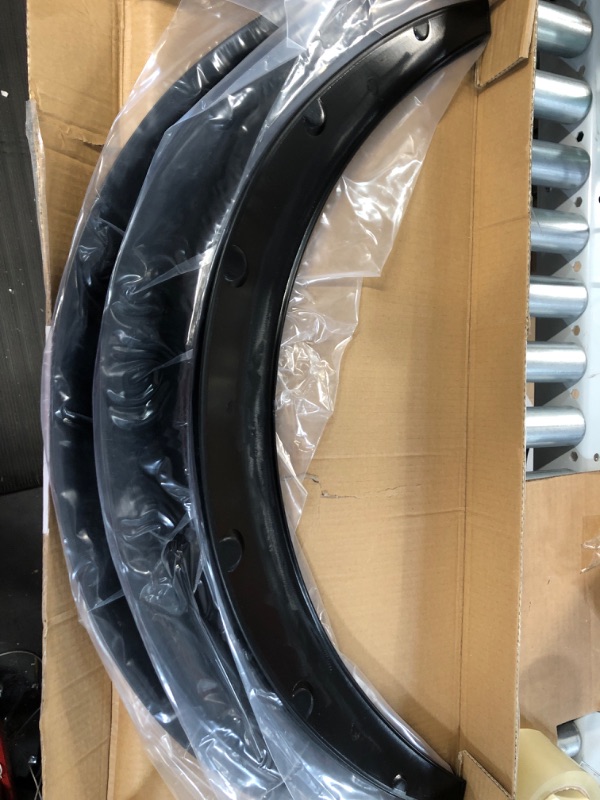 Photo 1 of BLACKHORSE-RACING 4PCS Universal Fender Flares 2"/50mm Wide Body Kit Wheel Arches Durable PU 790 x 320 x 50