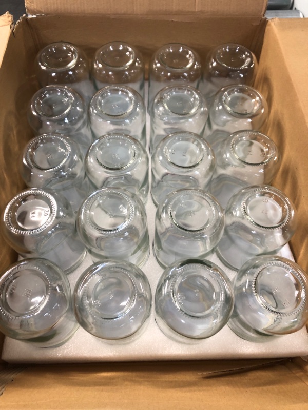 Photo 2 of Glass Fire Cupping Jars with Finger Grips - #3 (Outer Dia. 2.2"), Set of 24 Cups 24 Count (Pack of 1)