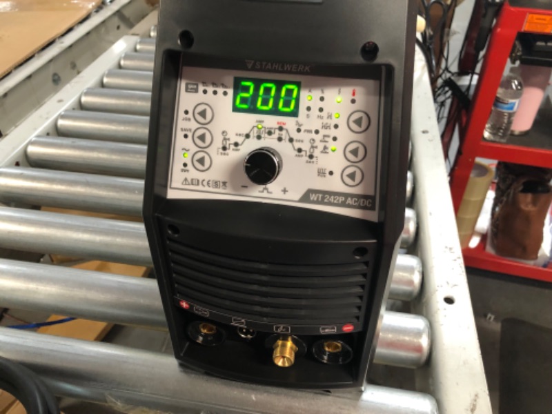 Photo 5 of S STAHLWERK TIG Welder 200A AC DC Pulse Aluminum Full Digital Control 110V/220V Dual Voltage Welding Machine