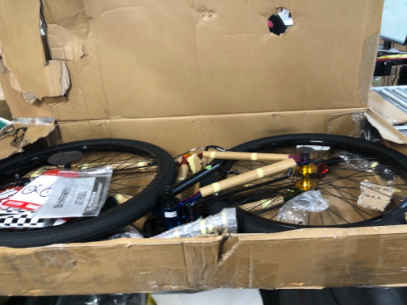 Photo 2 of Hyper BMX Bike 26 Inch BMX Bicycle for Adults, Multi Colored Jet Fuel Finish