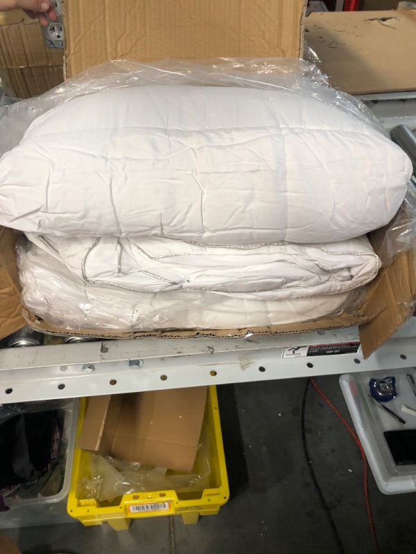 Photo 2 of *STOCK PHOTO FOR REFERENCE ONLY* King Quilted Mattress Pad Cover (78X80X18)