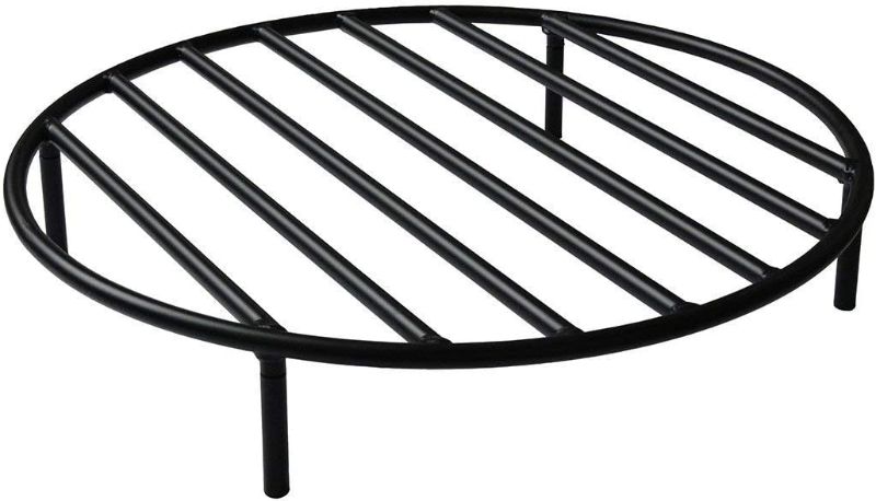 Photo 1 of *missing legs* onlyfire Round Fire Pit Grate with 4 Legs for Outdoor Campfire Grill Cooking, 30 Inch