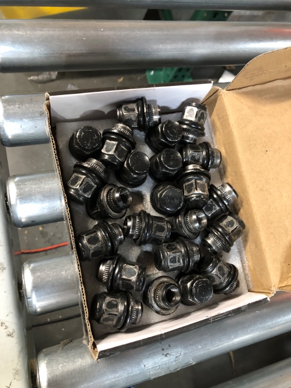 Photo 1 of **SEE NOTES**
MIKKUPPA 24pcs m12x1.25 Lug Nuts - 1.47 Inch 13/16  (Pack of 24)
