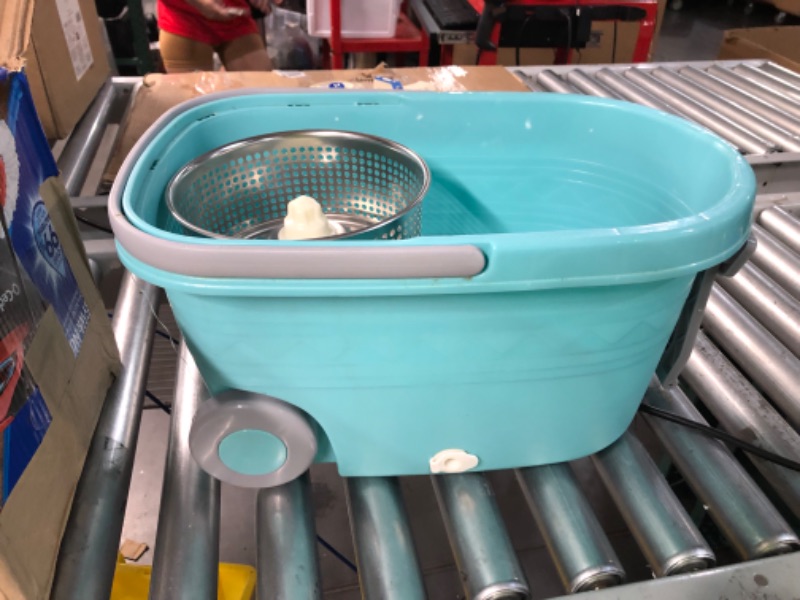 Photo 1 of [Used] EasyWring Microfiber Spin Mop and Bucket System -  Blue 