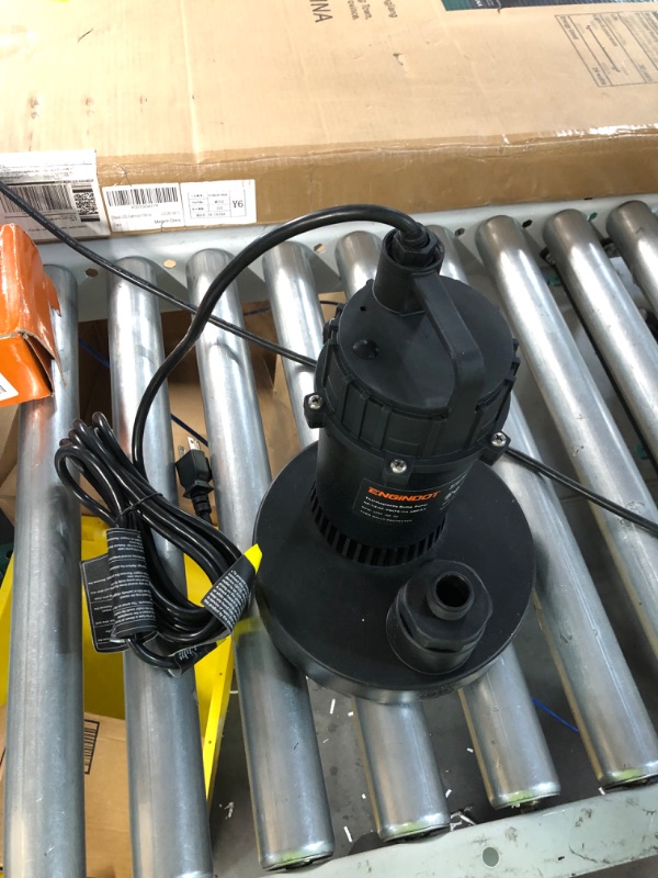 Photo 3 of [New] Sump Pump,1/2 HP 3300GPH,27.7 ft,ENGiNDOT Submersible Clean/Dirty