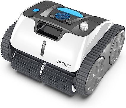 Photo 1 of [Used but working] WYBOT Cordless Robotic Pool Cleaner, Ultra Strong Suction - (Black)
