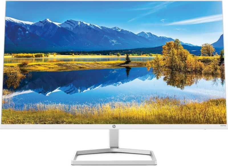 Photo 1 of [Lightly Used] HP M27fwa 27-in FHD IPS LED Backlit Monitor with Audio White Color