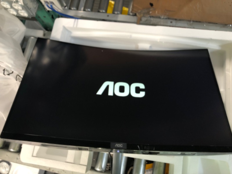 Photo 2 of [Brand New] AOC CU32V3 32" Super-Curved 4K UHD monitor, 1500R Curved VA