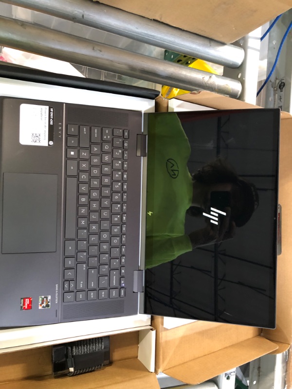 Photo 2 of [Brand New] HP ENVY x360 Convertible 15-inch Laptop, AMD Ryzen 7  - Nightfall black aluminum
