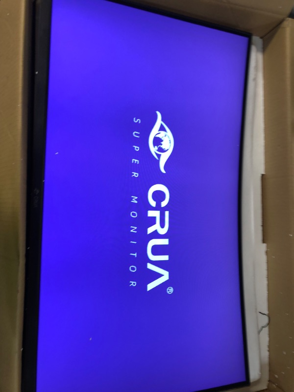 Photo 3 of [Like New] CRUA 32" 144Hz/165Hz Curved Gaming Monitor,1800R Display,1ms
