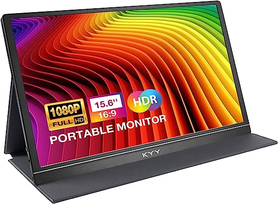 Photo 1 of [Brand New] KYY Portable Monitor 15.6'' FHD 1080P Portable Laptop Monitor USB C HDMI 
