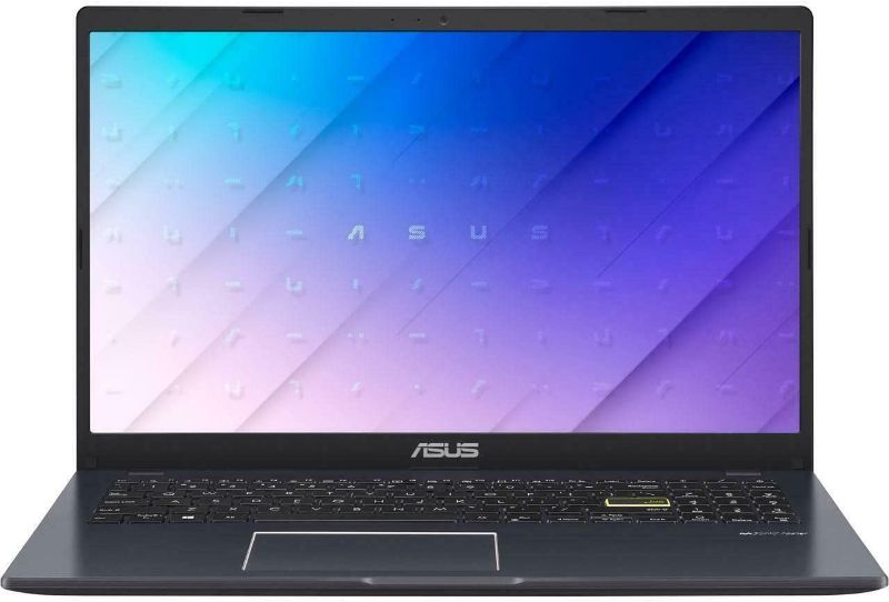 Photo 1 of ASUS E510 Ultra Thin and Light 15.6" HD Laptop, Intel Celeron N4020, 4GB RAM,  Black
