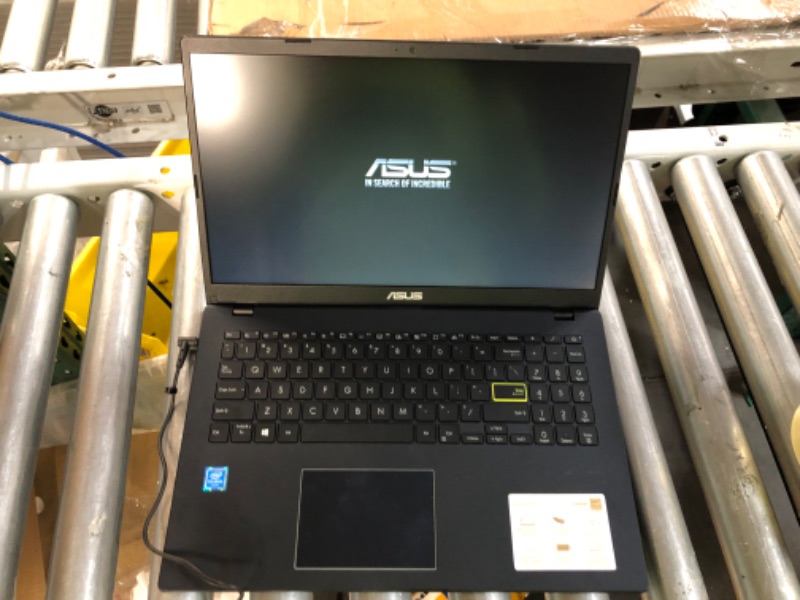 Photo 2 of ASUS E510 Ultra Thin and Light 15.6" HD Laptop, Intel Celeron N4020, 4GB RAM,  Black
