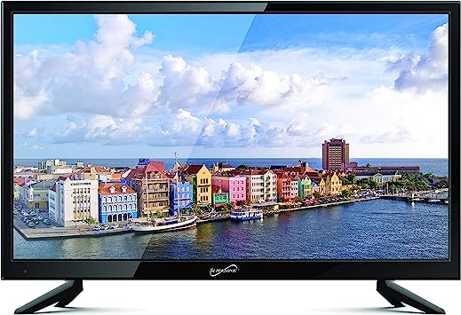 Photo 1 of [New] Supersonic SC-1911 19-Inch 1080p LED Widescreen HDTV with HDMI Input (AC/DC)
