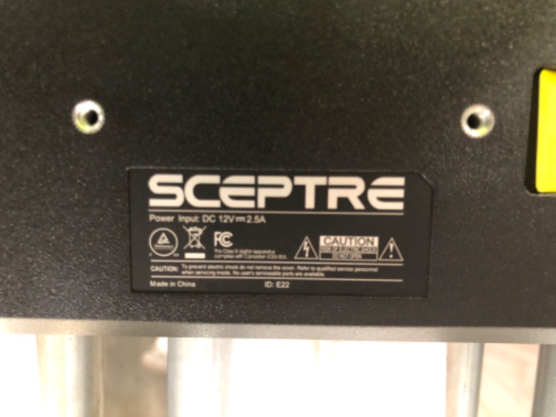 Photo 6 of [Used] Sceptre E225W-19203RTA 22 Inch LED Ultra Thin 75 hz - Black