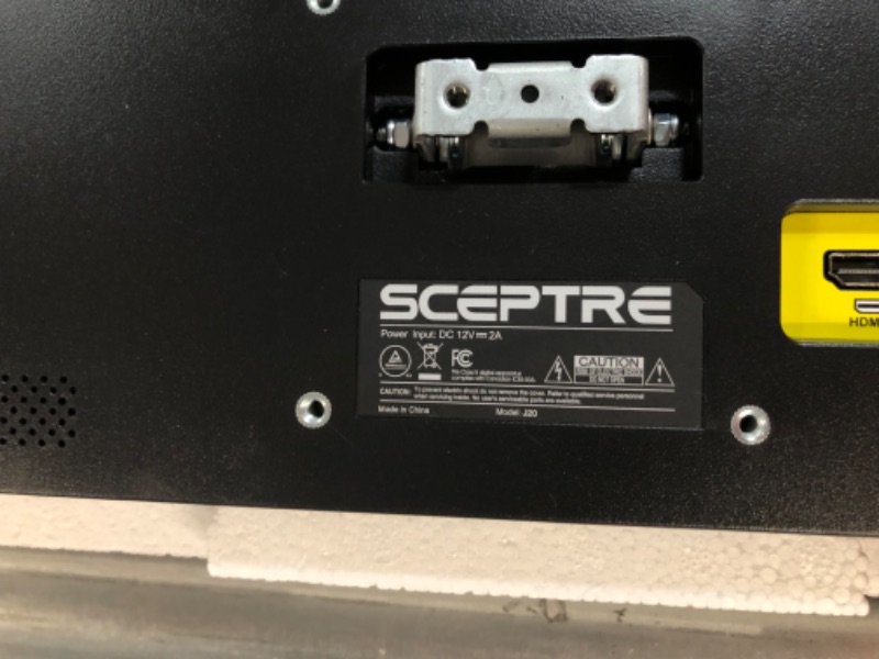 Photo 6 of [New] Sceptre 20" 1600 x 900 75Hz LED Monitor 2X HDMI VGA,Machine Black 