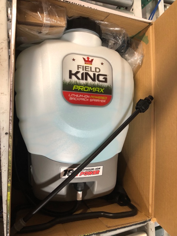 Photo 3 of [Used] Field King 190515 Professionals Battery Powered Backpack Sprayer, 4 gal 