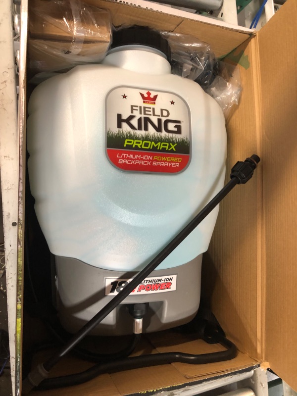 Photo 2 of [Used] Field King 190515 Professionals Battery Powered Backpack Sprayer, 4 gal 