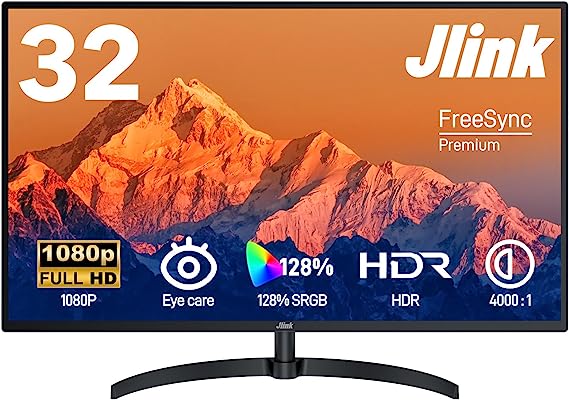 Photo 1 of Computer Monitor - Jlink FHD 32 Inch Monitor, 1920x1080P 60Hz 
