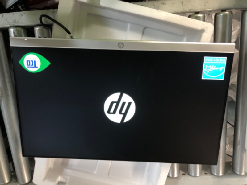 Photo 2 of HP 24mh FHD Monitor - Computer Monitor with 23.8-Inch IPS Display (1080p)  Black/Silver