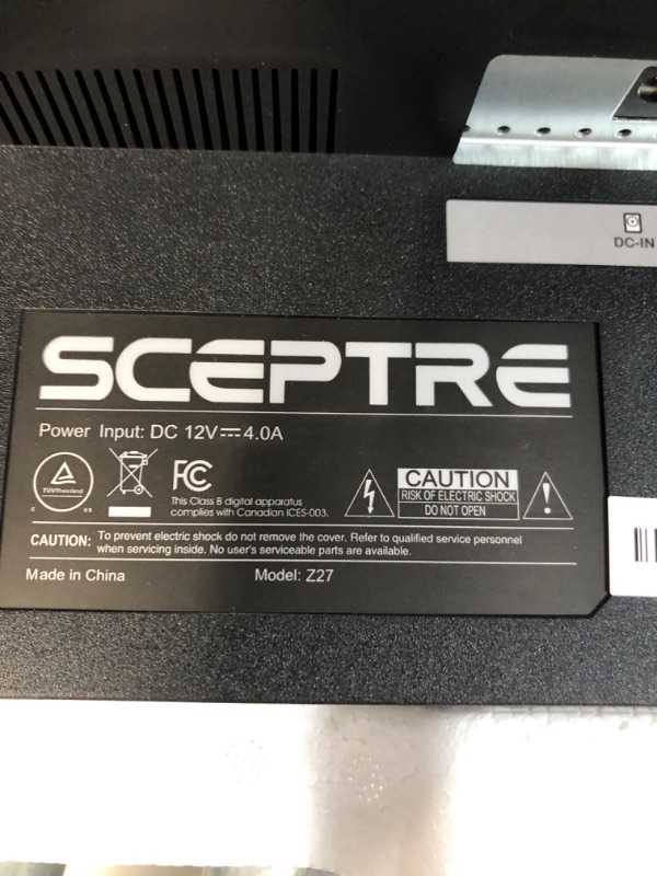 Photo 3 of Sceptre 4K IPS 27" 3840 x 2160 UHD Monitor up to 70Hz DisplayPort HDMI 99% sRGB Build-in Speakers, Black 2021 (U275W-UPT)