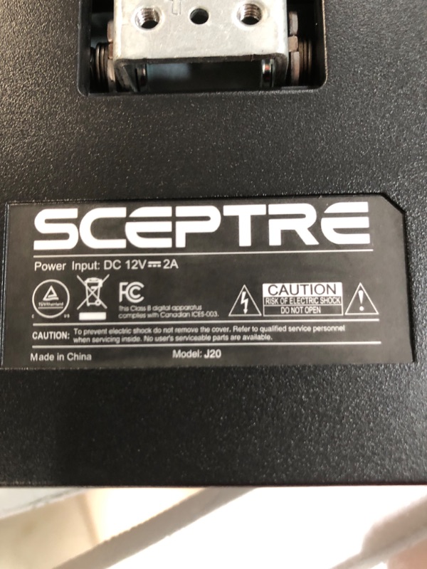 Photo 4 of Sceptre 20" 1600x900 75Hz Ultra Thin LED Monitor 2x HDMI VGA Built-in Speakers, Machine Black Wide Viewing Angle 170° (Horizontal) / 160° (Vertical) 20" 75Hz Monitor