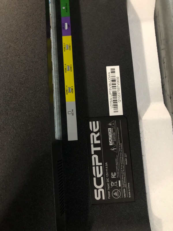 Photo 6 of [Notes] Sceptre 4K IPS 27" 3840 x 2160 UHD Monitor up to 70Hz DisplayPort HDMI 
