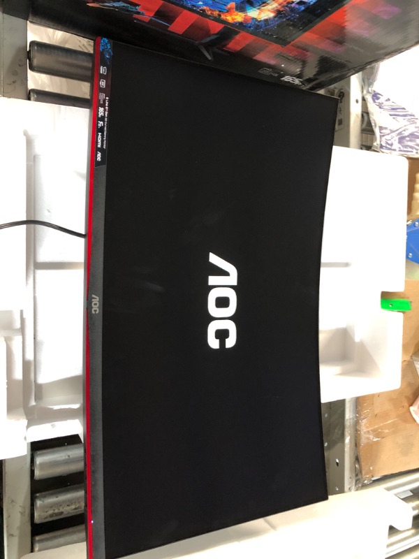 Photo 2 of AOC CQ32G2S 32" Curved Frameless Gaming Monitor 2K QHD, 1500R Curved VA