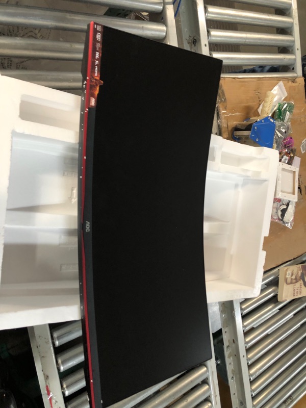Photo 1 of [New] AOC CU34G2X 34" Curved Frameless Immersive Gaming Monitor, UltraWide QHD