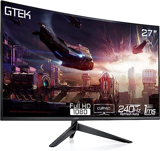 Photo 1 of GTEK 240Hz Gaming Monitor, 27 Inch Frameless Display Full HD 1920 x 1080P
