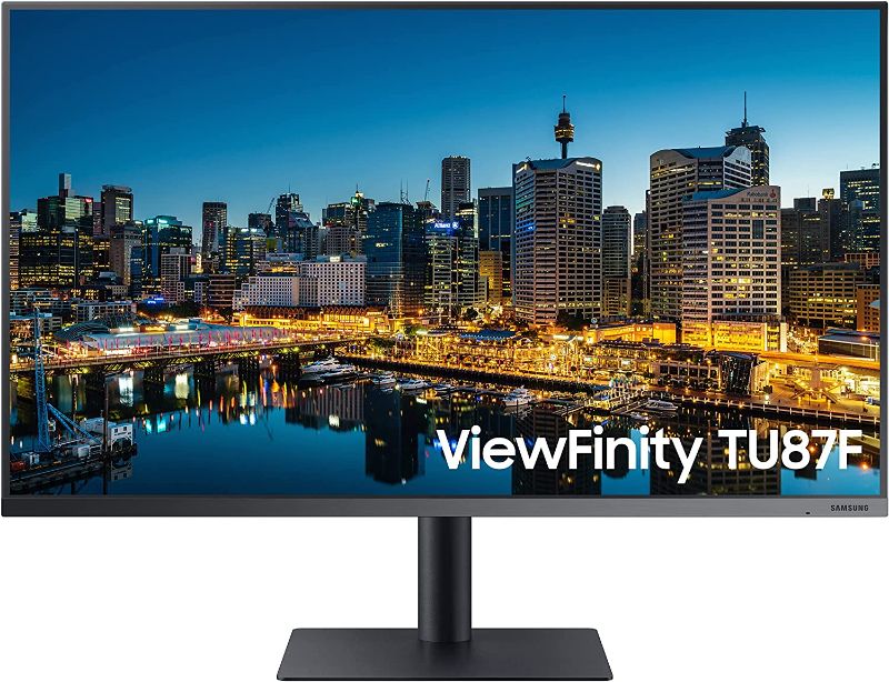 Photo 1 of SAMSUNG TU87F Series 32-Inch Viewfinity 4K UHD Pro Monitor, VA Panel
