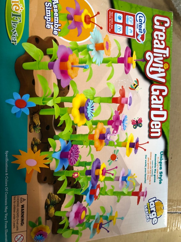 Photo 2 of CREATIVITY GARDEN Flower Garden Building Toys,