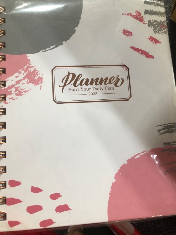 Photo 1 of Noritsu Pagem Family 2873 Monthly Planner, 2023, B6, Raspberry (Starts December 2022) Raspberry (beginning on Monday)