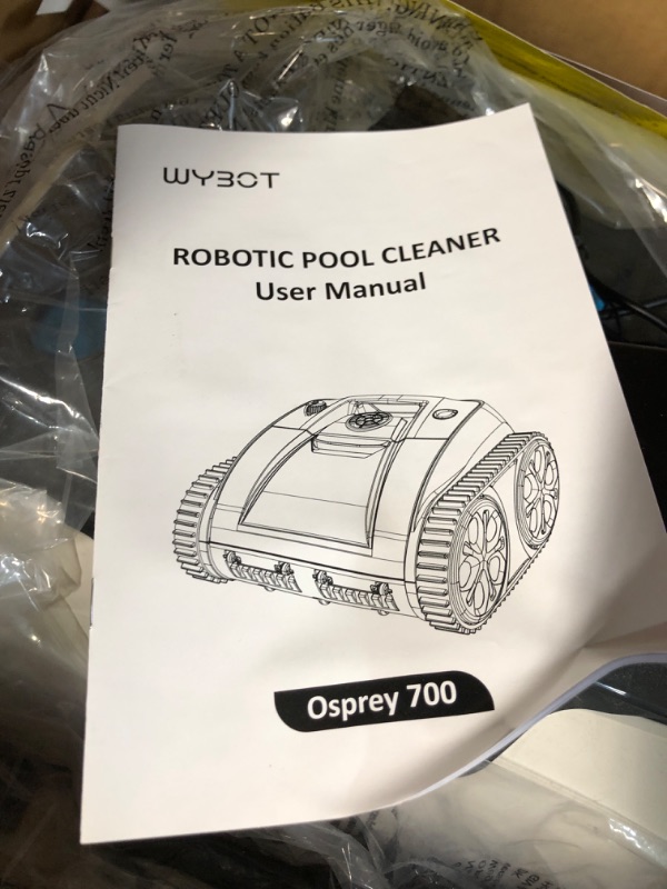 Photo 3 of **SEE NOTES**
WYBOT Cordless Robotic Pool Cleaner, Ultra Strong Suction,  