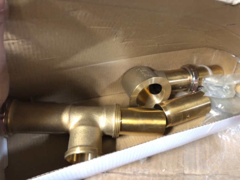 Photo 2 of ***MISSING COMPONENTS*** Everbilt WO-5-BN-EZ Easy Touch 1-1/2 in. 20-Gauge Brass Pipe Bath Waste and Overflow Drain in Brushed Nickel