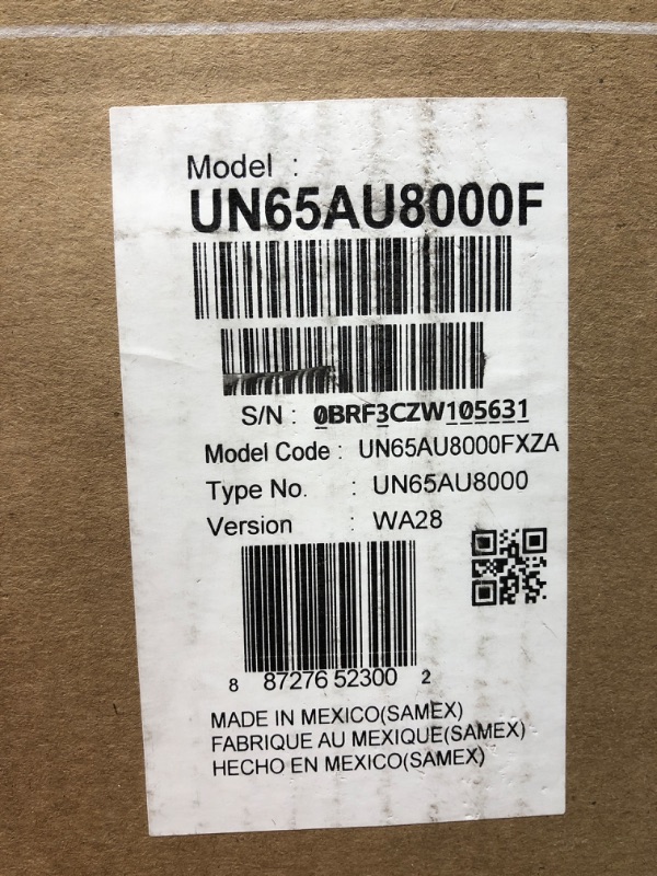 Photo 4 of SAMSUNG 65-Inch Class Crystal UHD AU8000 Series - 4K UHD HDR Smart TV with Alexa Built-in (UN65AU8000FXZA, 2021 Model)