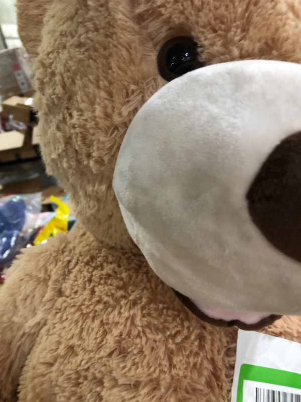 Photo 3 of ***** USED SOME STAINING ON NOSE AND SOME HAIR MATTED ON HEAD AND ARM***** SEE PHOTOS ***Giant Teddy BeaR 39"