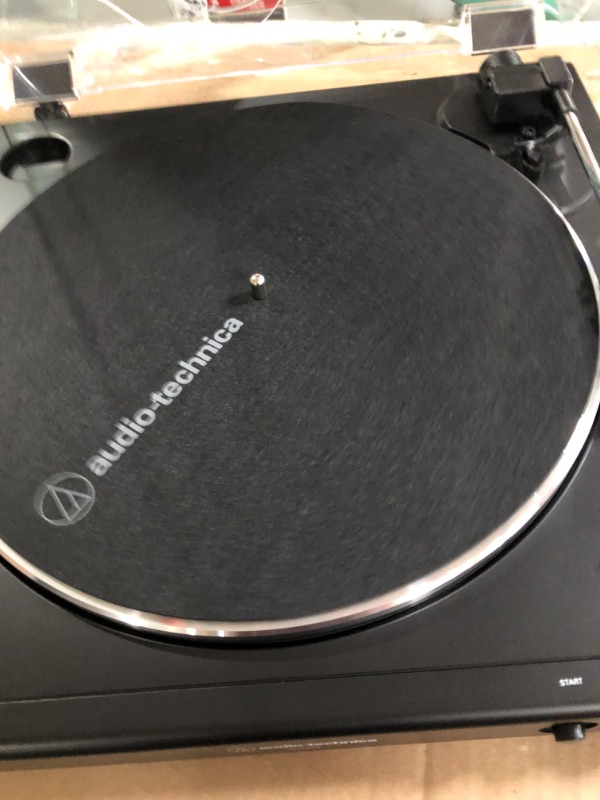 Photo 2 of ****** FOR PARTS ONLY Audio-Technica AT-LP60X-BK Fully Automatic Belt-Drive Stereo Turntable, Black