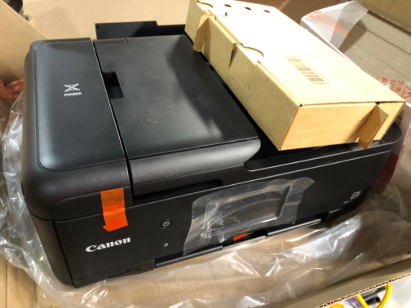 Photo 3 of Canon TR8620a All-in-One Printer Home Office | Copier |Scanner| Fax |Auto Document Feeder | Photo and Document | Airprint (R) and Android, Black