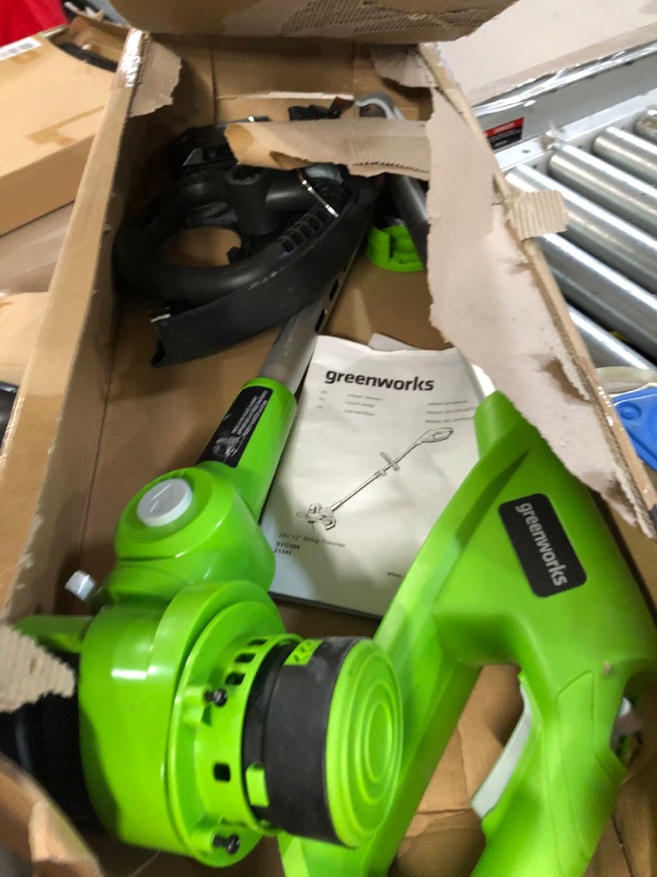 Photo 4 of ***** UNABLE TO TEST FUNCTION ****Greenworks 40V 13" Cordless String Trimmer / Edger, Tool Only 13" Trimmer (Tool Only)