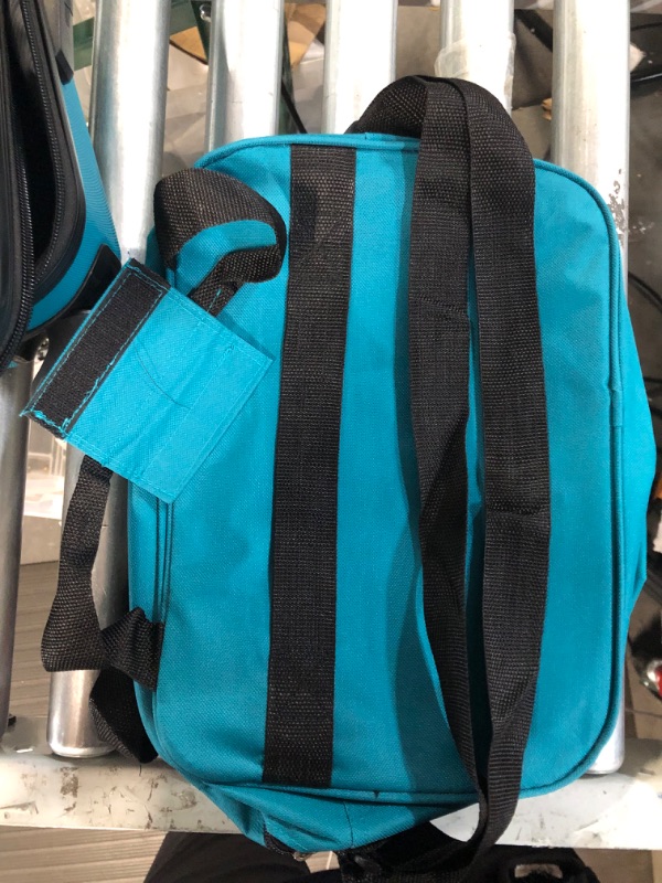 Photo 3 of ***DAMAGED - SEE NOTES/PHOTOS*** Travelers Club Chicago Hardside Expandable Spinner Luggage, Teal, 3 Piece Set