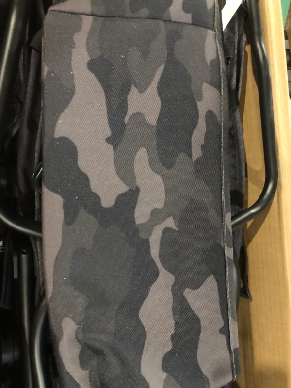 Photo 4 of babyGap by Delta Children Classic Side-by-Side Double Stroller Black Camo