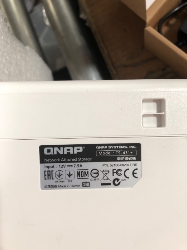 Photo 5 of QNAP TS-431K 4 Bay Home NAS with Two 1GbE Ports 4-bay NAS