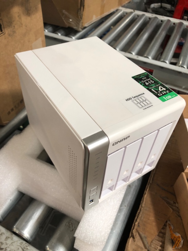 Photo 1 of QNAP TS-431K 4 Bay Home NAS with Two 1GbE Ports 4-bay NAS