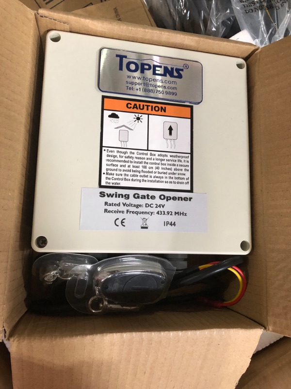 Photo 3 of TOPENS AD8S Automatic Gate Opener Kit 