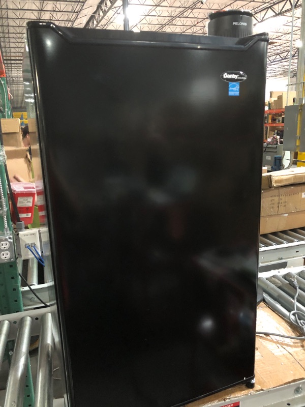 Photo 2 of **UNABLE TO TEST** Danby DCR033B1BM 3.3 Cu.Ft. Compact Refrigerator Black