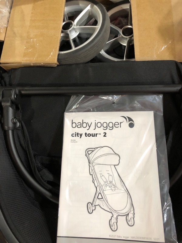 Photo 3 of Baby Jogger City Tour 2 Single Stroller - Jet