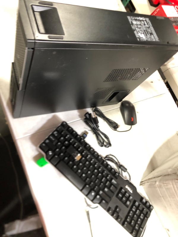 Photo 2 of (UNTESTABLE) Dell Optiplex 7010 Business Desktop Computer (Intel Quad Core i5-3470 3.2GHz, 16GB RAM, 2TB HDD, USB 3.0, DVDRW, Windows 10 Professional (Renewed)